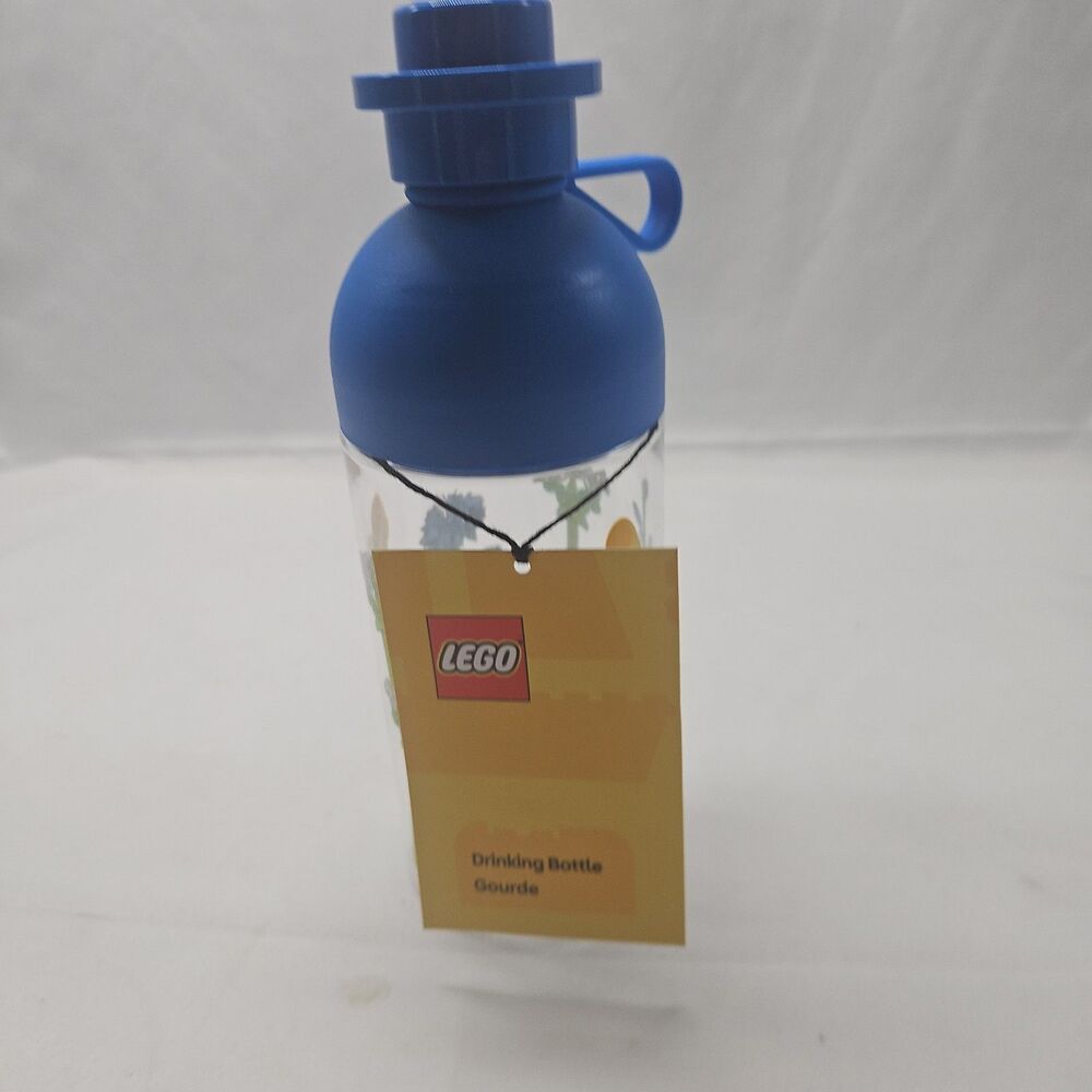 NWT Lego Botanical Transparent Drinks Water Hydration Bottle 17oz 500 ml
